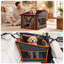 Siège d'auto pour chien, rallonge de siège arrière pour chiens, hamac rigide pour animaux de compagnie, taille moyenne, orange-134909479-134909481
