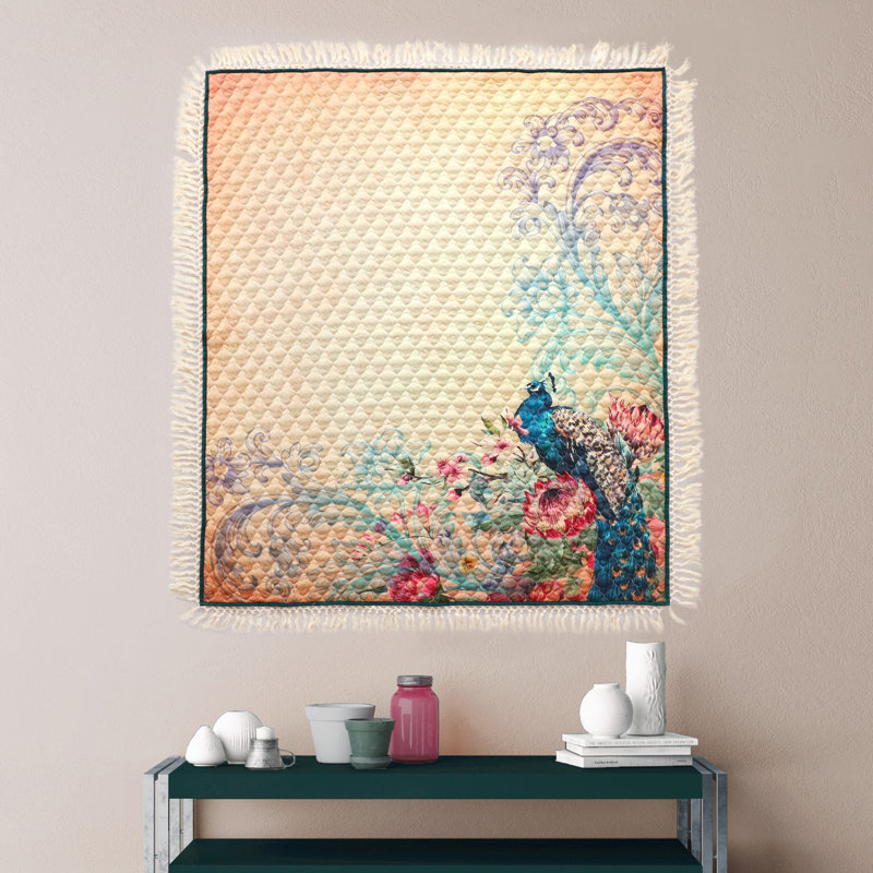 Jeté de paon Greenland Home Fashions Eden
