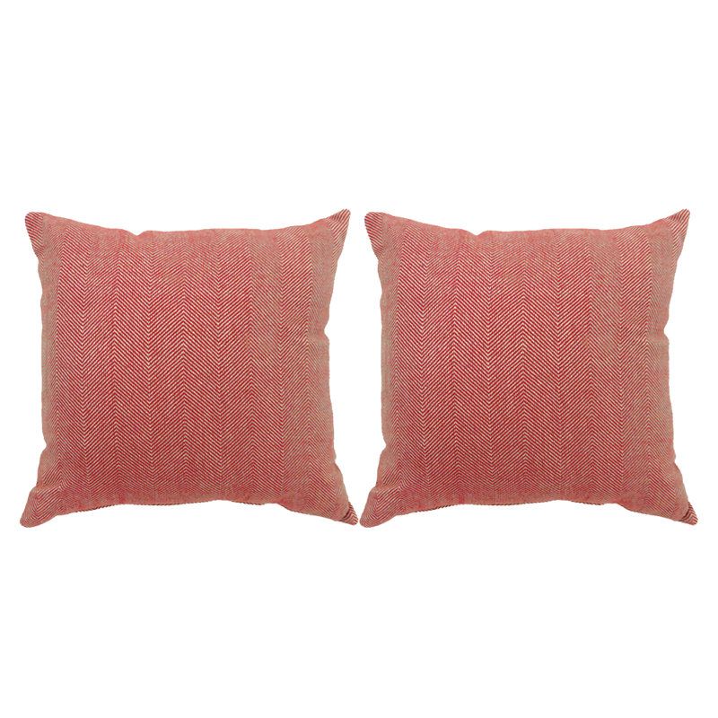 Housse et insert de coussin en coton Gamboa, H 18 po x l 18 po