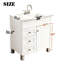 Meuble-lavabo simple 30 po avec lavabo en céramique
