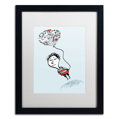 « love balloon » par carla martell, art encadré