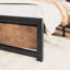 Bed Frame With Headboard And Footboard, 14 Inch Bed Platform No Box Spring Needed-1447646089-1447646090