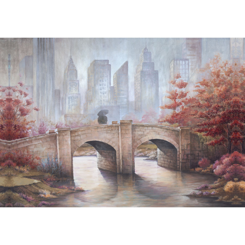 «Central Park Bridge Composite», reproduction sur toile, H 12 po x l 18 po