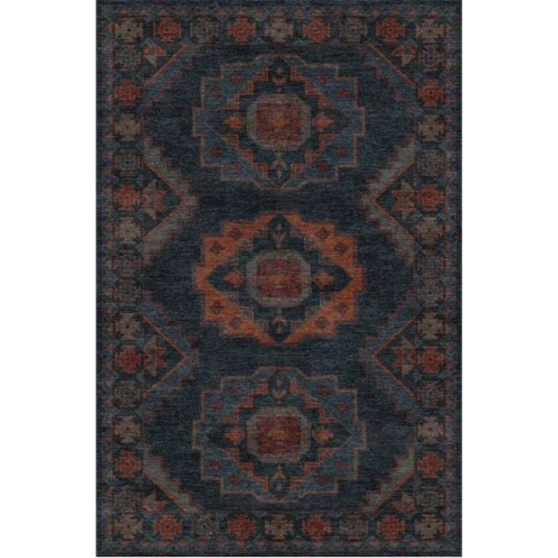 Tapis en laine touffeté à la main, Rectangle 7 pi 9 po x 9 pi 9 po
