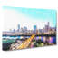 Austin Texas Skyline Painting - Wrapped Canvas-56654585