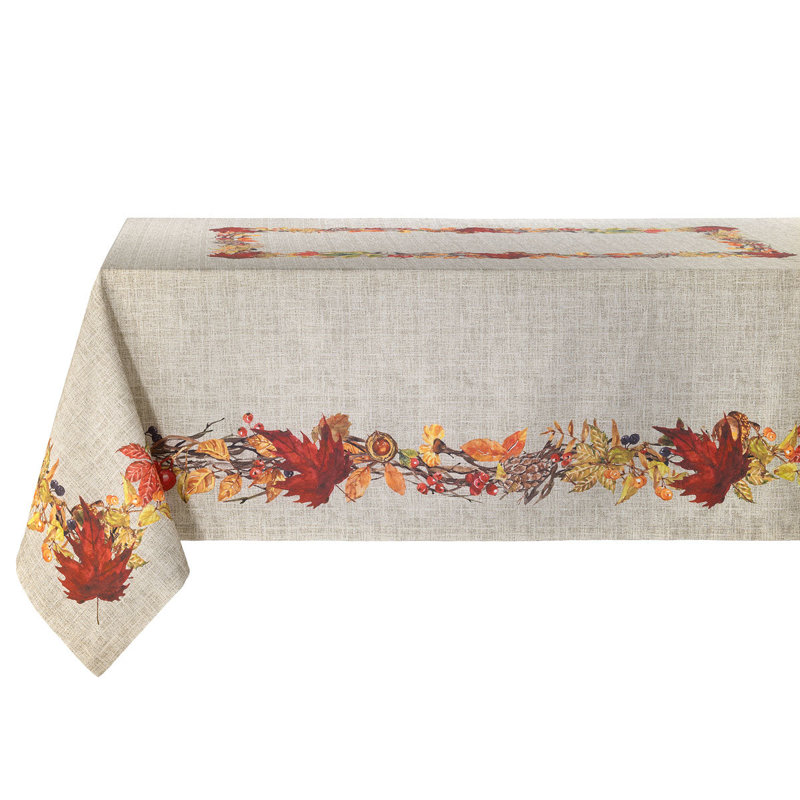 Harvest Floral Tablecloth, 144" x 63"
