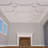 Inner Circle Intersection for 8" Traditional Coffered Ceiling System