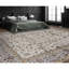 Tapis ivoire et brun noué à la main de haute qualité