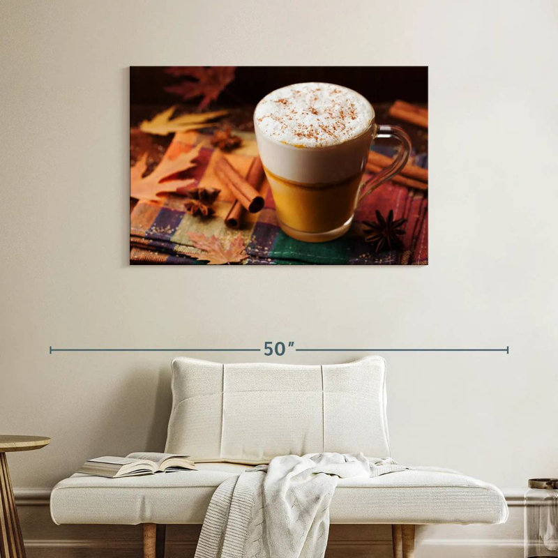 Café mousseux Yarlin, H 26 po x l 39 po