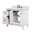 Meuble-lavabo simple avec plateau en quartz-443759019-443759012