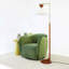Chaise pivotante Renee, velours