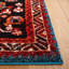 Tapis oriental turquoise / rouge Emereigh-270044541