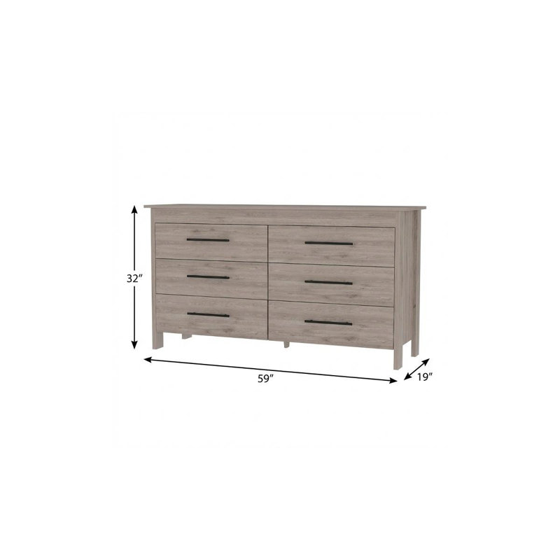 Commode double 59 po
