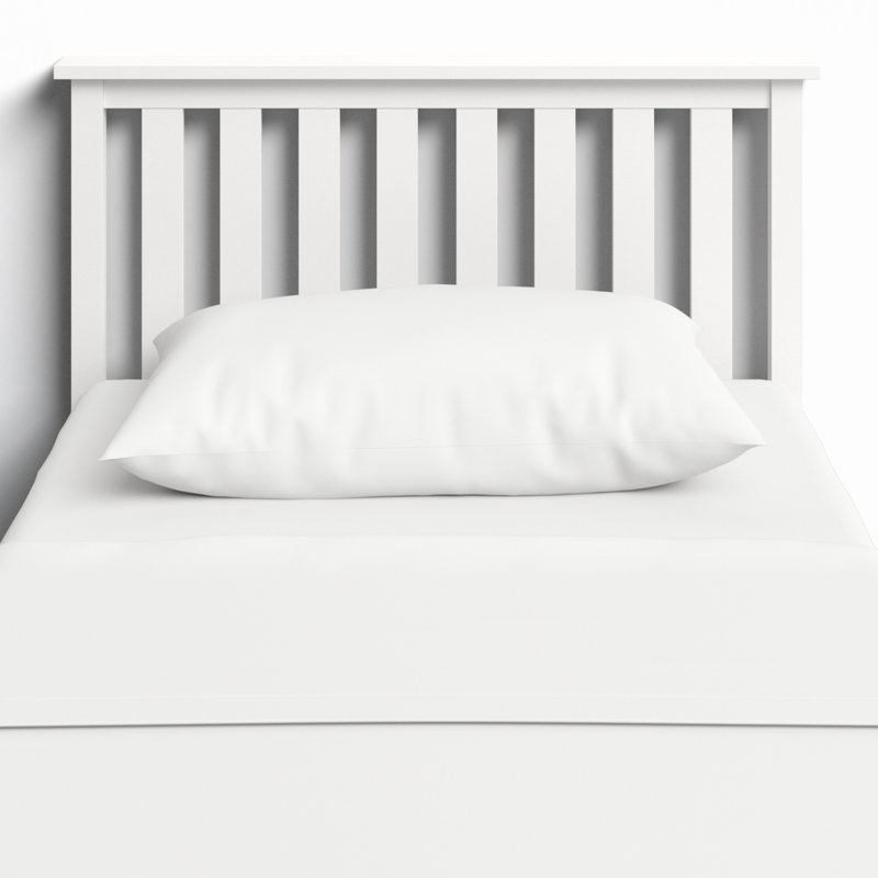 Solid Wood Slat Headboard, Twin