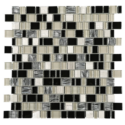 Cubemax Random 11.75'' X 11.75'' Mosaic Tile