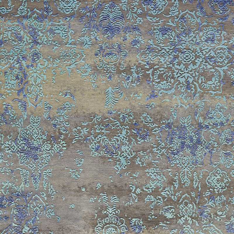 Heritage Floral Wool Hand Woven 170cm X 240cm Area Rug