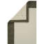 Tapis Beluga en cuir Casa Border Sisal-106471940
