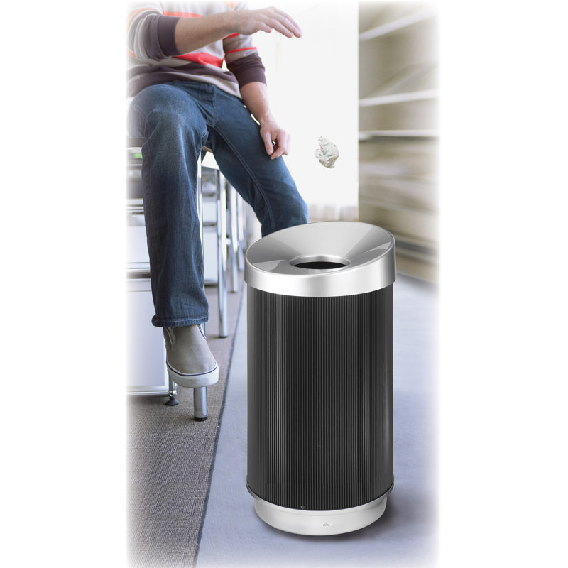 At-Your-Disposal® Receptacle Plastic 38 Gallon Trash Can
