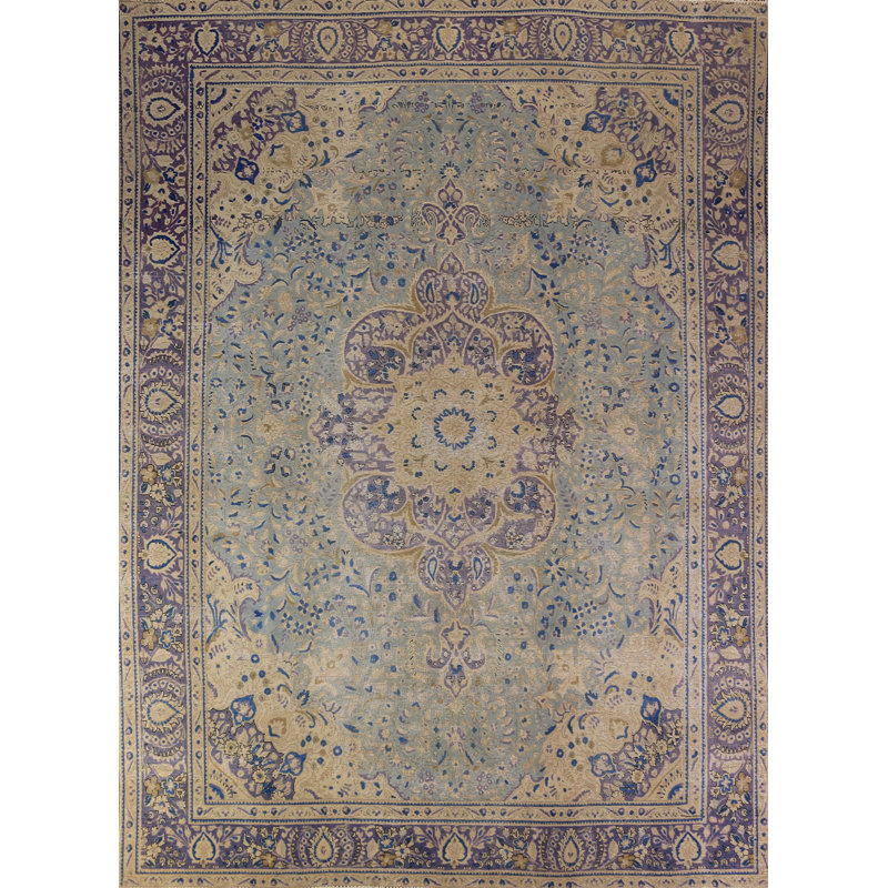 Tapis traditionnel floral 9 x 12