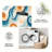 Blue Swirl Art carpet-easy to clean, machine-washable, soft and comfortable; suitable for door mats, kitchens, living rooms, bedrooms, corridors, and laundry areas. Easy to clean, durable carpet for home decoration.-915202880