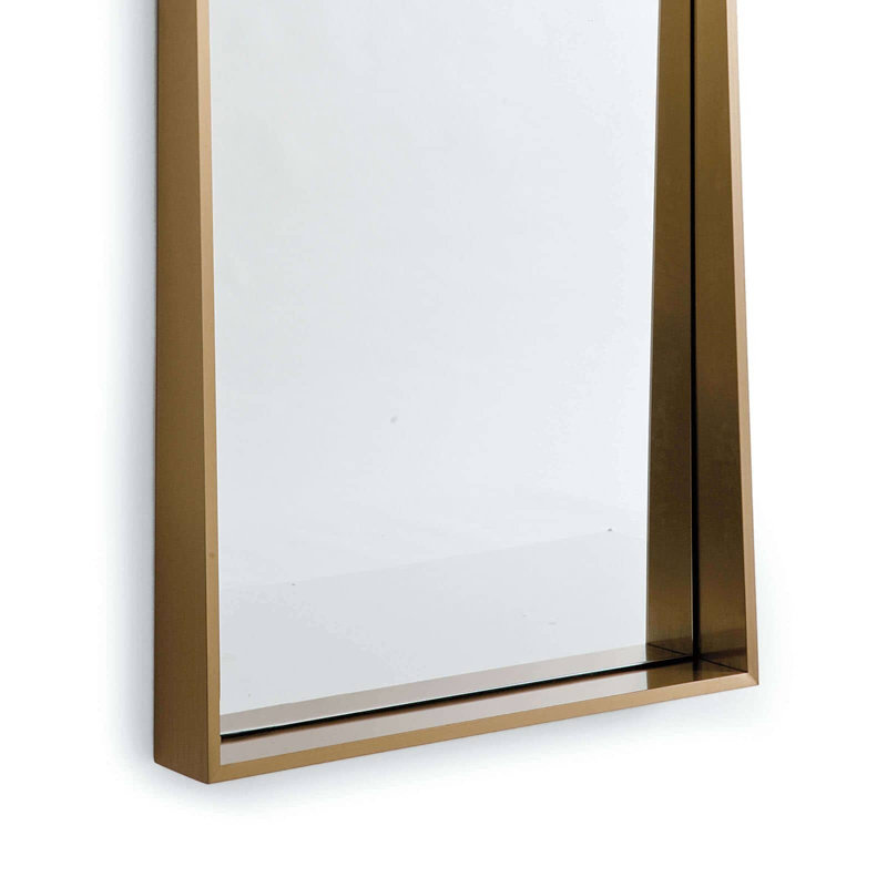 Miroir pleine grandeur Gunner, Laiton
