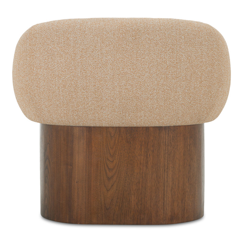 Otto Armchair, Tan Polyester