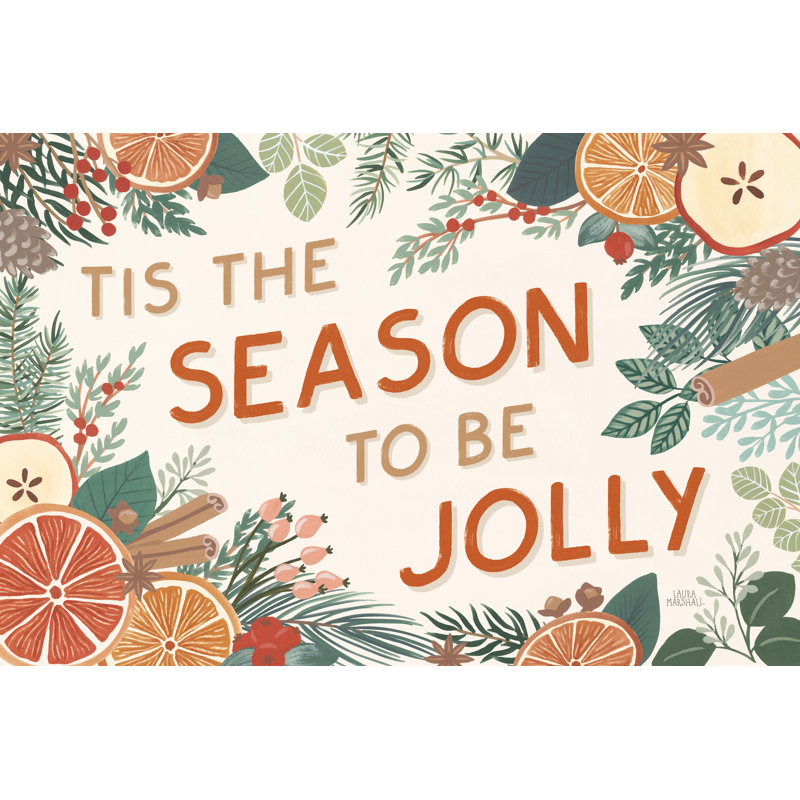 Holiday Spice I by Laura Marshall - Wrapped Canvas Print, 81cm H x 122cm W