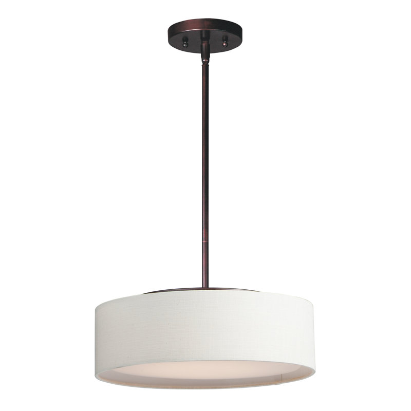 Luminaire suspendu cylindrique à 3 lumières Jessalyn