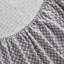 Ensemble de draps 4 pièces 100% coton, flocon de neige