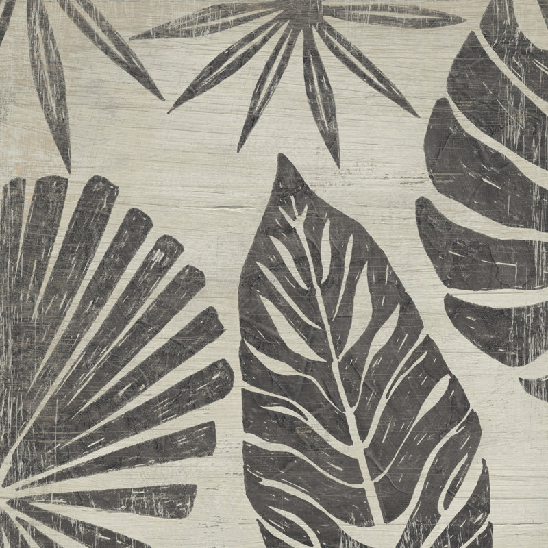 Tribal Palms III, H 12 po x l 12 po x P 1,25 po