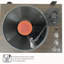 Tourne-disque à courroie CrosAudio Vintage avec sortie Bluetooth et cartouche AT-3600L