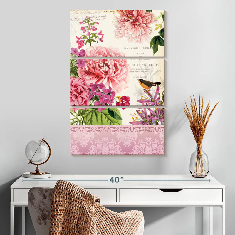 Harnek Lovely Floral IV, H 32 po x l 20 po