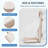 Mynt Foldable Back Massager, Massage Chair Pad with Heat Function and Adjustable Lumbar Support,FSA HSA Eligible Rolling Chair Massager with Heat for Back, Flexible Massage Chair Pad
