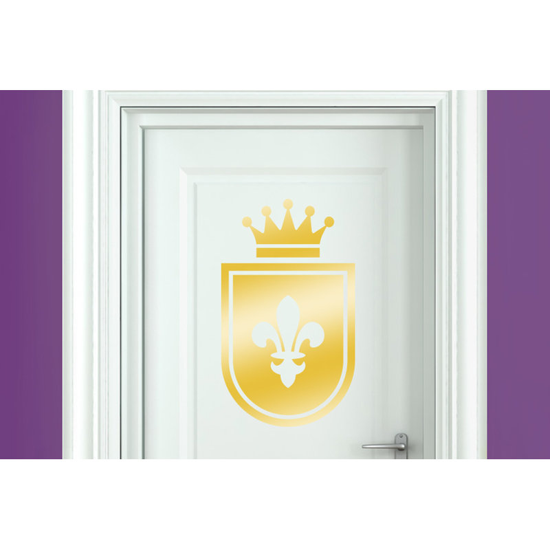 Wall Decal, Shiny Gold