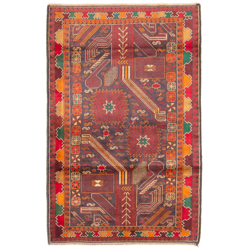 Riddick Grey Rug 3'7" x 5'7"