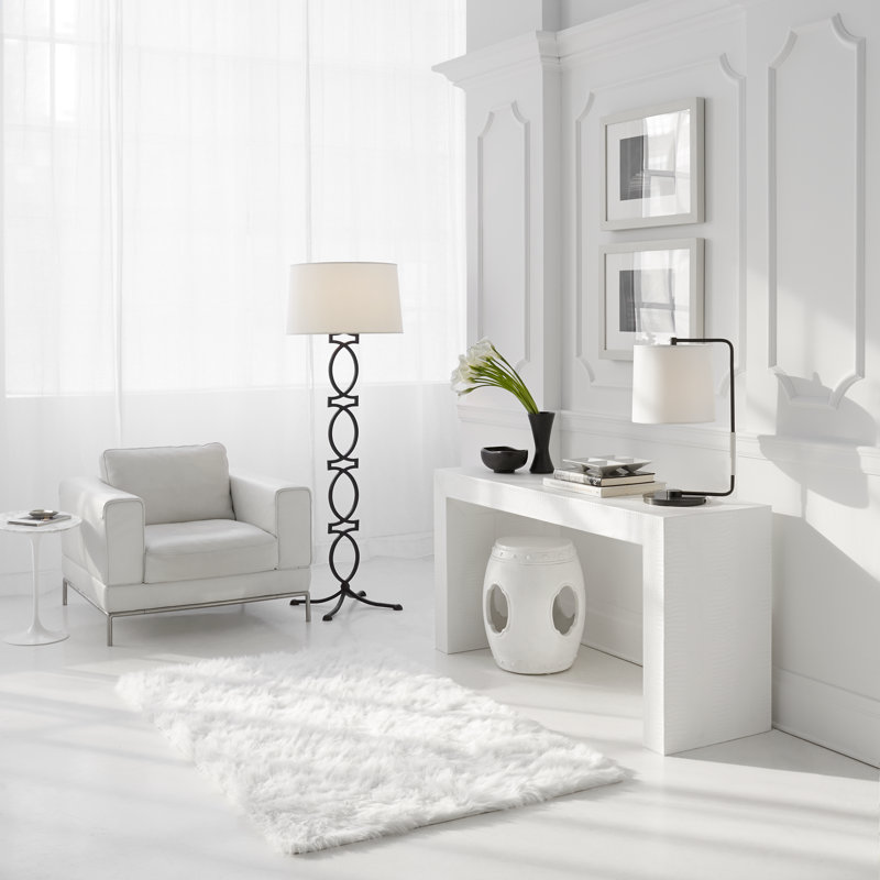 Swing Arched Table Lamp, Bronze