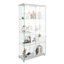 Vitrine moderne en verre avec lumières DEL-425454453