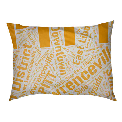 Coussin de chien « districts »