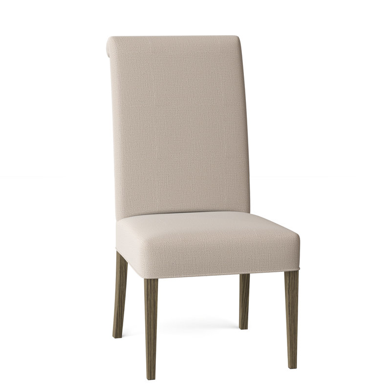 Chaise rembourrée Sebree, Miel et bouleau, Ivoire - 23693