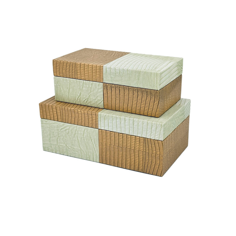 Ensemble 2 pièces, Beige/Brun clair
