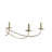 Saxon 6 - Light Wrought Iron Dimmable Chandelier