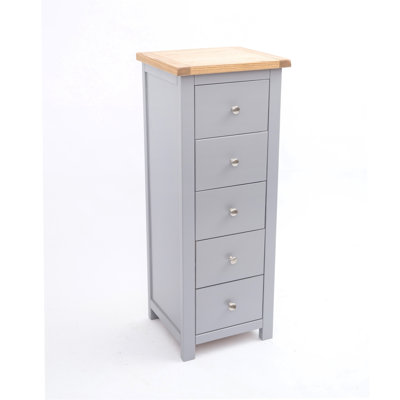 Edmund 45cm W 5 - Drawer Chest of Drawers