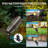 8PK Modern Oil-rubbed Bronze LED Bullet Spot Light - Weatherproof Landscape Lighting for Porch, Stairs, Hedges