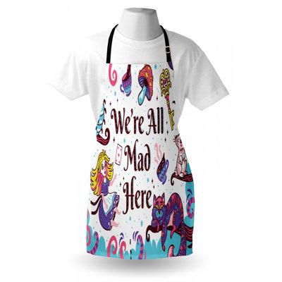Tablier Alice au pays des merveilles