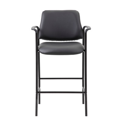 Seshadri Backed Ergonomic Active Stool with Footrest