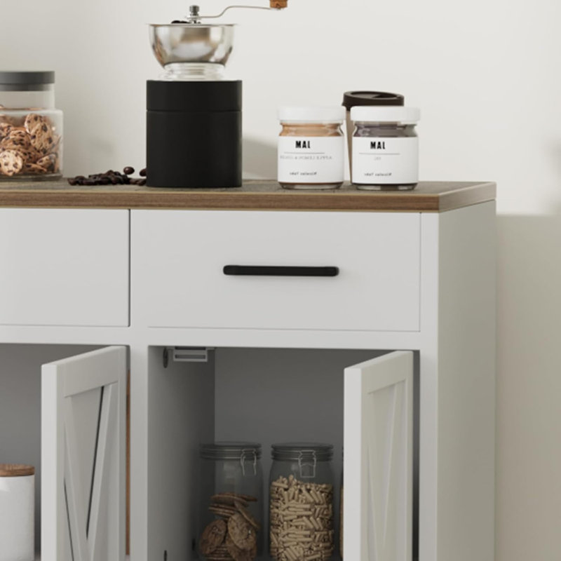 140cm Sideboard, White