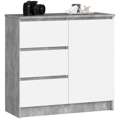 Dealtae 3 -Drawer Console