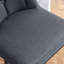 Ensemble de 2, tabouret de bar rembourré moderne avec dossier capitonné, chaise à hauteur de comptoir avec structure en métal robuste, siège rembourré confortable-1854069625