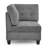 L Shape Modular Sectional Sofa,DIY Combination,Includes Three Single Chair And Three Corner-106853276