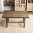 6-Person Solid Wood Trestle Dining Table-1177672314